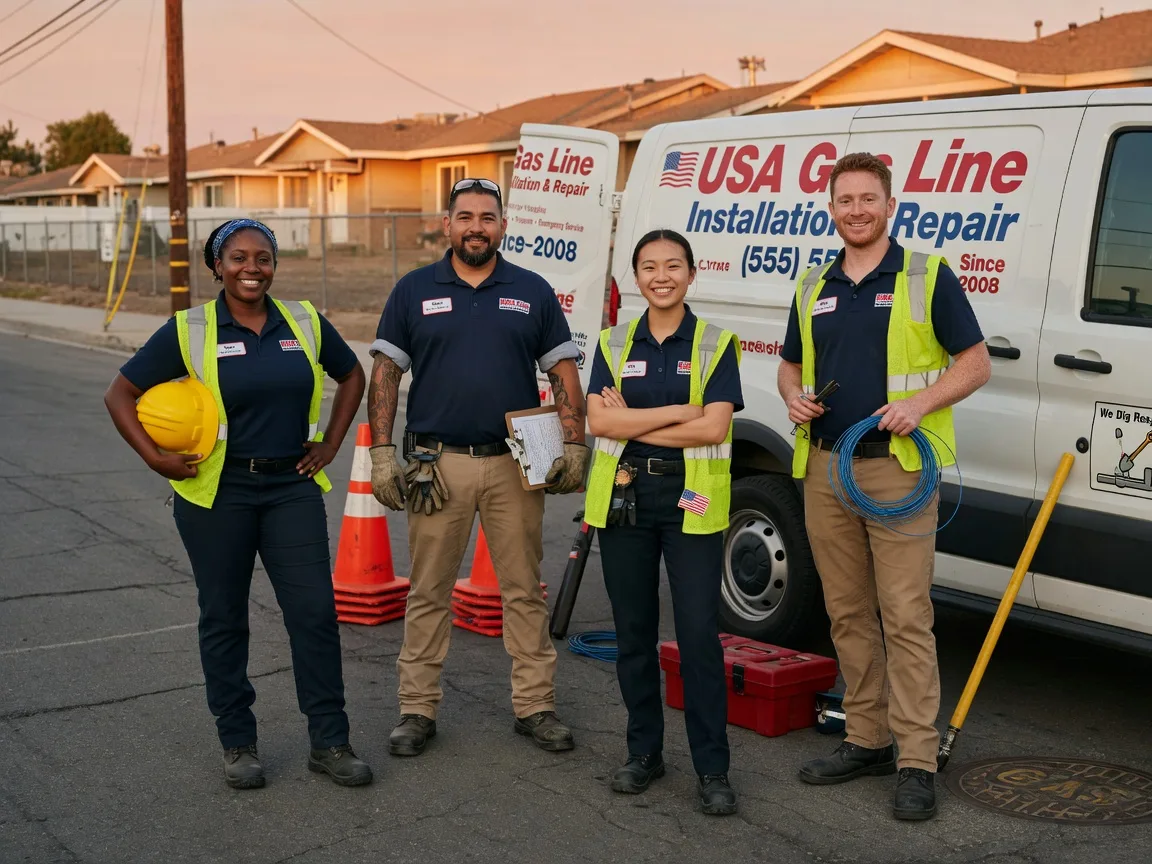 Gas Line Installation company in Mineral, IL